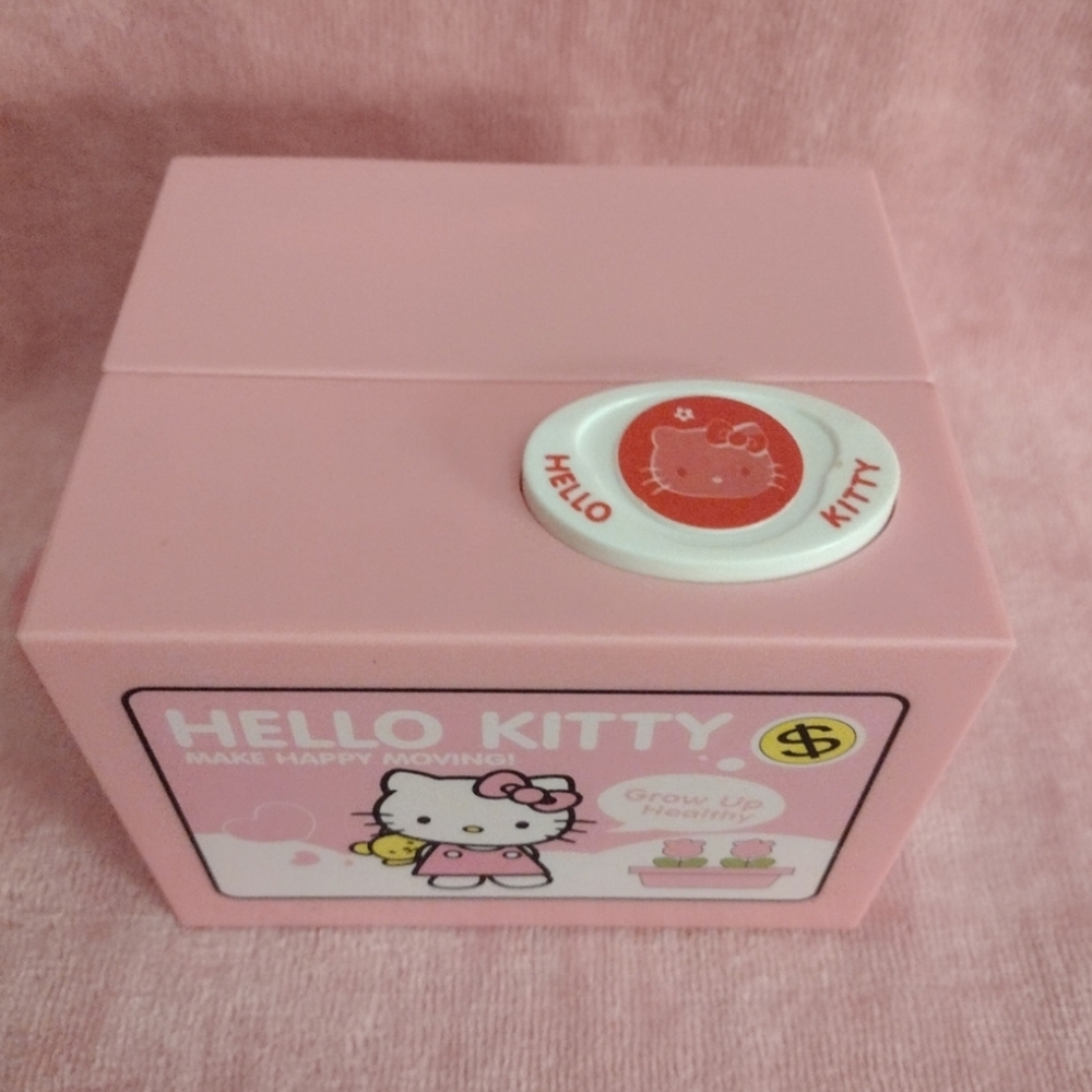 Hello Kitty Pink Kitty Bank By Sanrio - Picture 5 of 7
